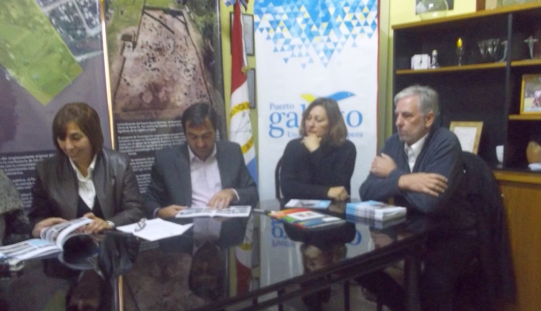Firmaron el convenio para la construcción de viviendas en Gaboto