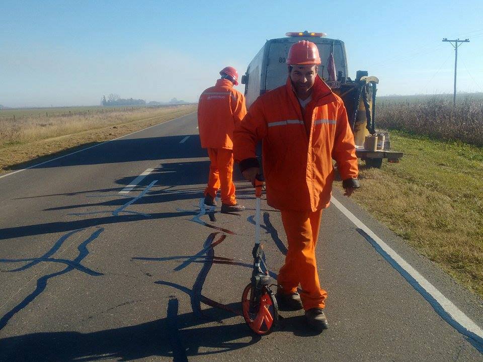 Clarke: continúan los trabajos de mantenimiento sobre Ruta 10