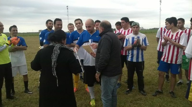 Casalegno disputó ante Carju el trofeo «Unidos sin violencia»