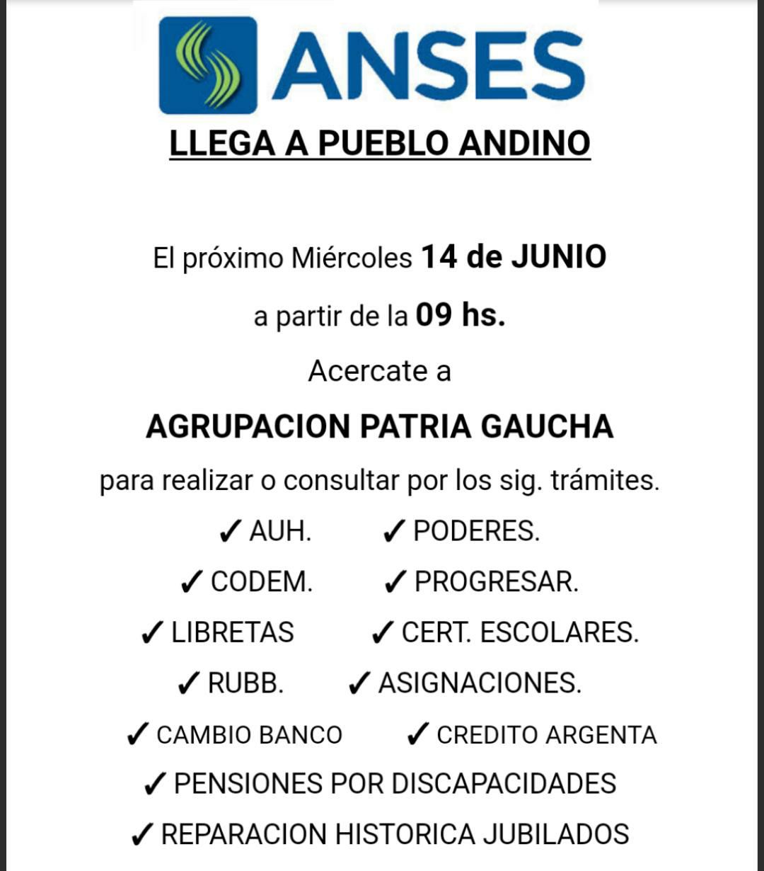 Anses también estará presente en Pueblo Andino