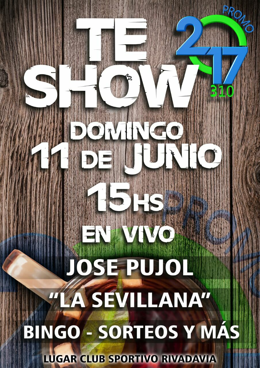 Té show en el Club Sportivo Rivadavia