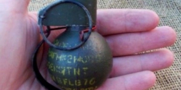 Hallaron una granada a metros de la autopista Rosario Santa Fe