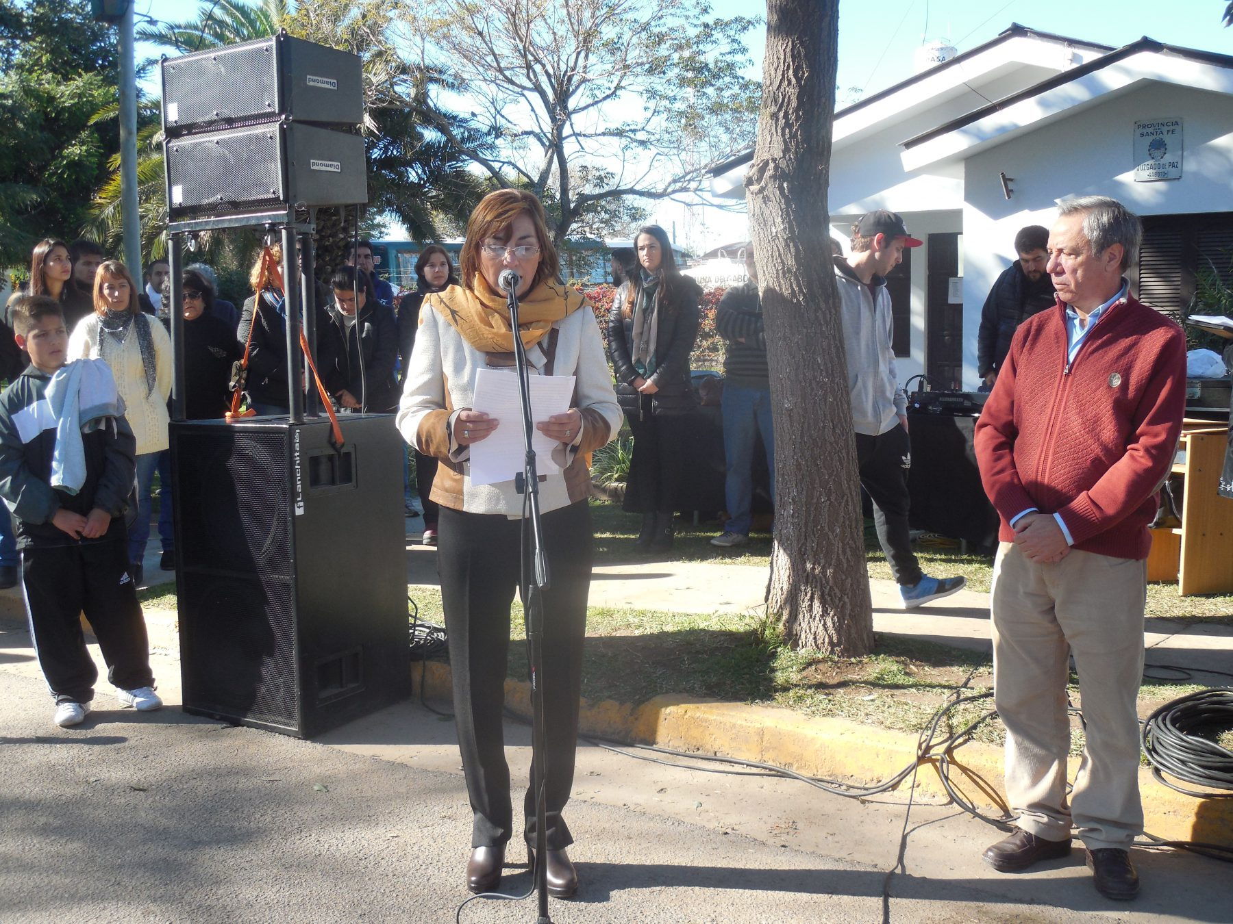 Acto y desfile por un nuevo aniversario de Puerto Gaboto