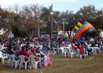 El Día de la Bandera y los festejos por los 120 años de Maciel se vivieron a pleno
