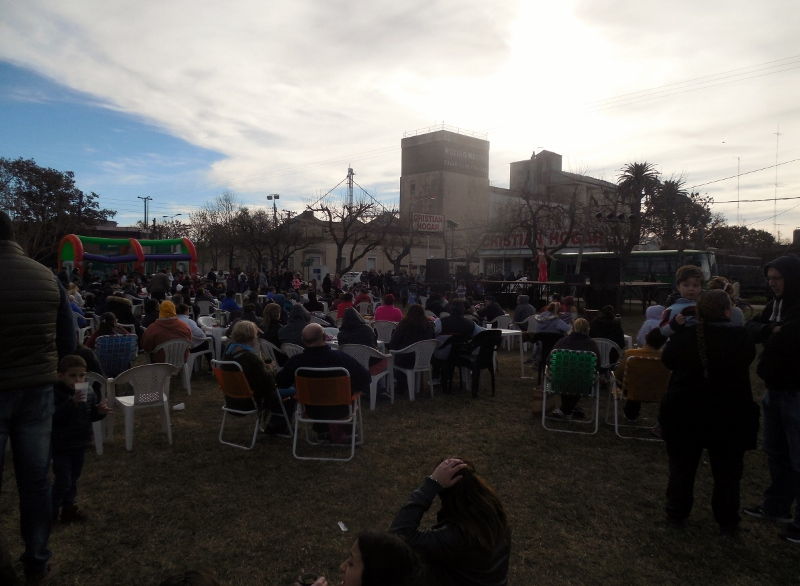 El Día de la Bandera y los festejos por los 120 años de Maciel se vivieron a pleno