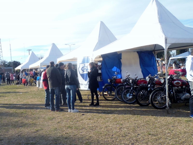 El Día de la Bandera y los festejos por los 120 años de Maciel se vivieron a pleno
