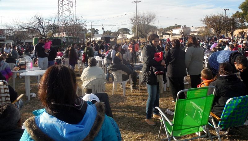 El Día de la Bandera y los festejos por los 120 años de Maciel se vivieron a pleno