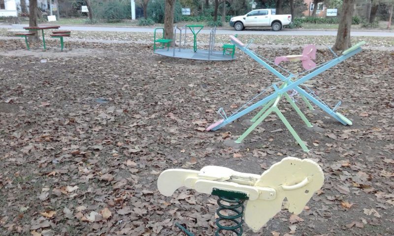 Reiterados hechos de vandalismo sobre juegos para discapacitados en Totoras
