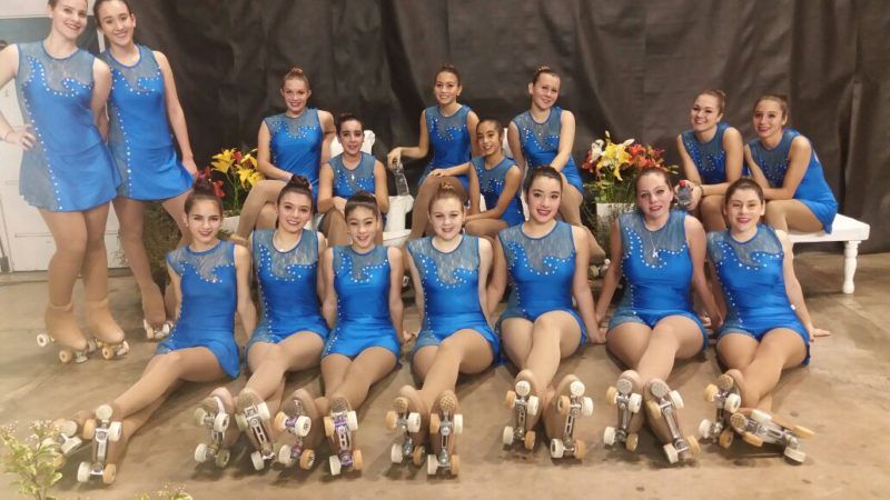 Patinadoras de Unión de Totoras obtuvieron el sexto puesto en el Sudamericano