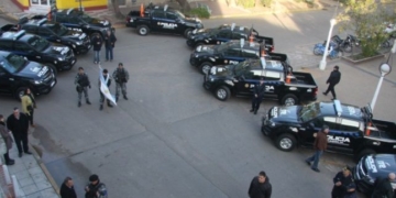 Once localidades de la región ya cuentan con nuevas camionetas policiales