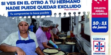 La región colaboró con la campaña anual de Cáritas