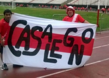 Dos jóvenes de Casalegno participaron de la Maratón Monumental de River