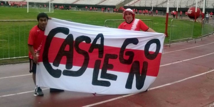 Dos jóvenes de Casalegno participaron de la Maratón Monumental de River
