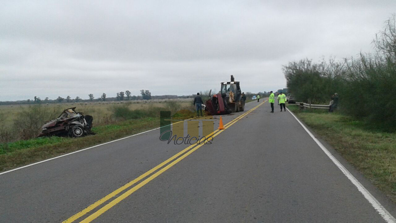 Diaz: un fallecido tras despistar un auto y caer al arroyo