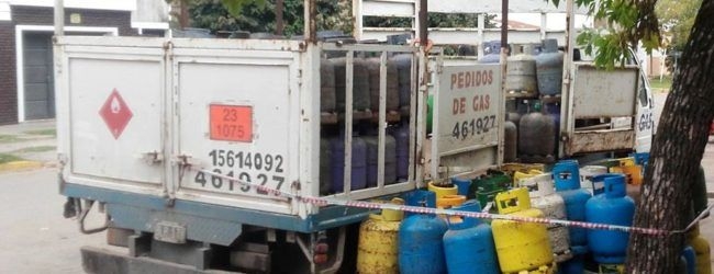 El camión de la garrafa social estará en dos sectores de Maciel