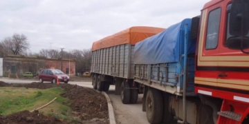 Totoras: denuncian que la rotonda de Ruta 91 está mal construída