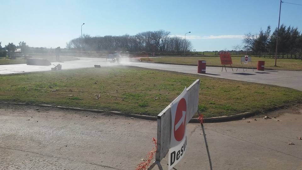 Totoras: obras y caos vehicular en la rotonda de ruta 91