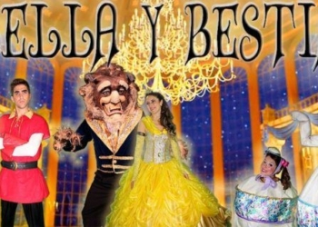 La Bella y la Bestia llegará al Club Maciel en las vacaciones de invierno