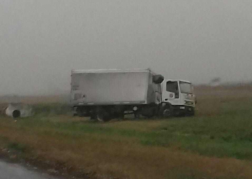 Dos camiones colisionaron durante la madrugada en Ruta 34