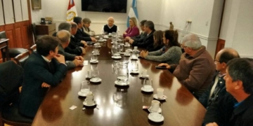 Gasoducto: Lifschitz se reunión con presidentes de la zona en la Casa Gris