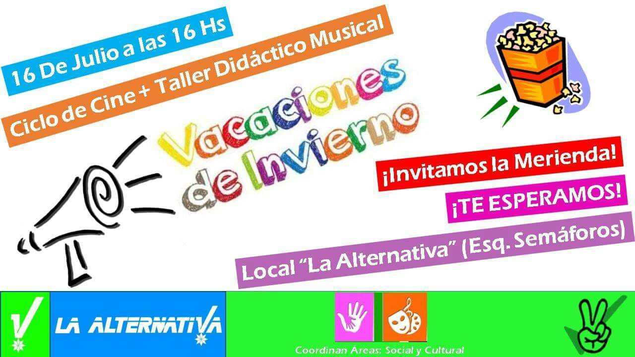 Actividades en Barrancas durante las vacaciones de invierno