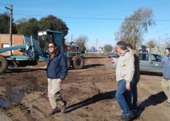 San Genaro avanza con el plan de acondicionamiento de sus calles de tierra