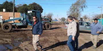 San Genaro avanza con el plan de acondicionamiento de sus calles de tierra