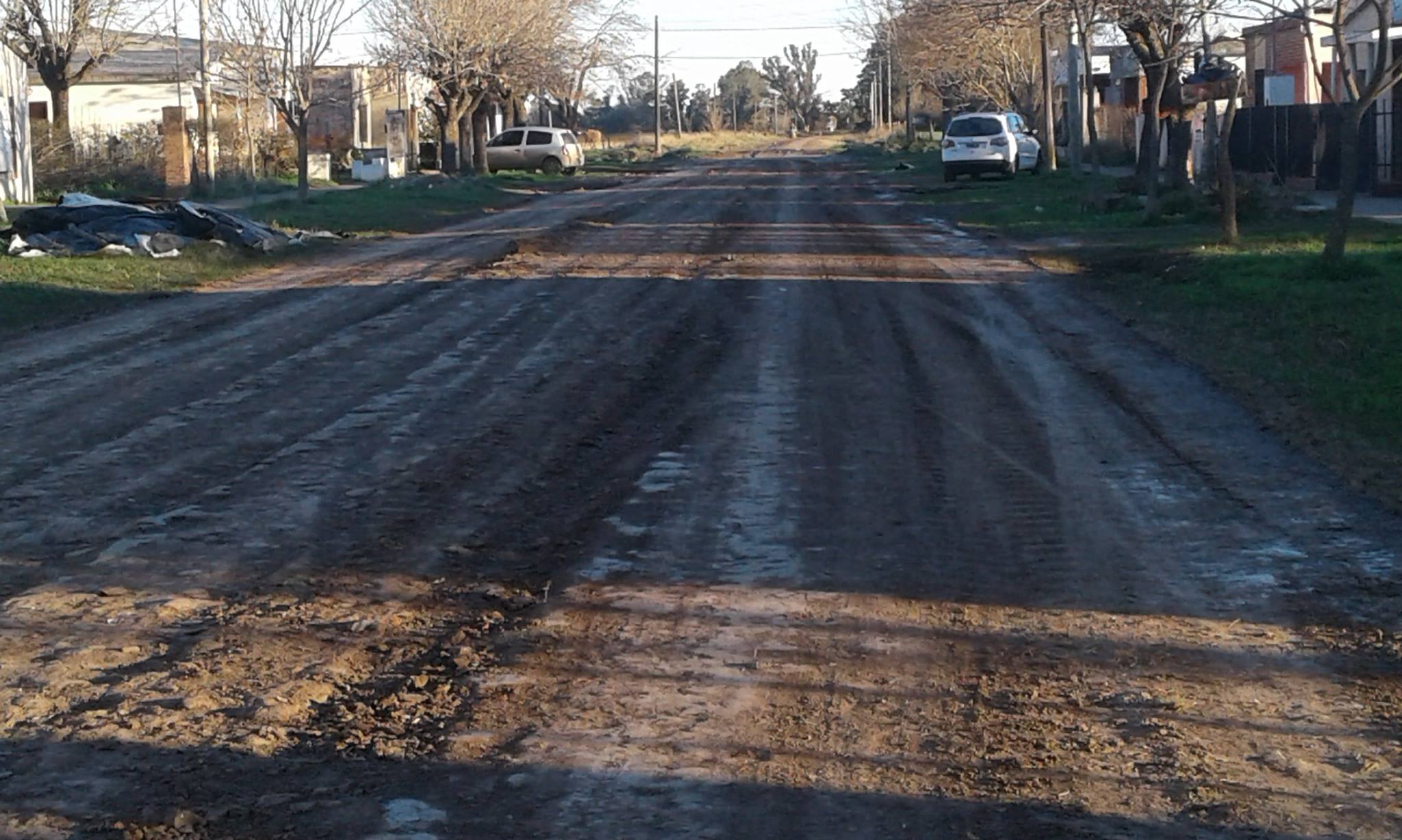 San Genaro avanza con el plan de acondicionamiento de sus calles de tierra
