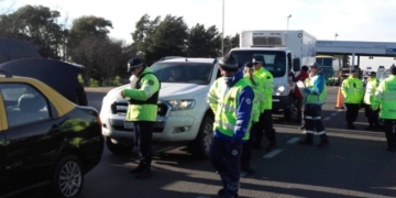 Nuevos controles vehiculares en la autopista Rosario Santa Fe