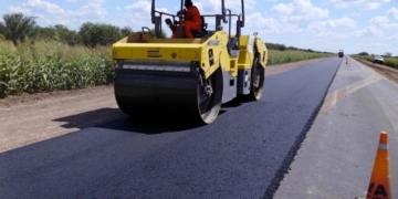 Finalizan las obras de repavimentación en Ruta 65