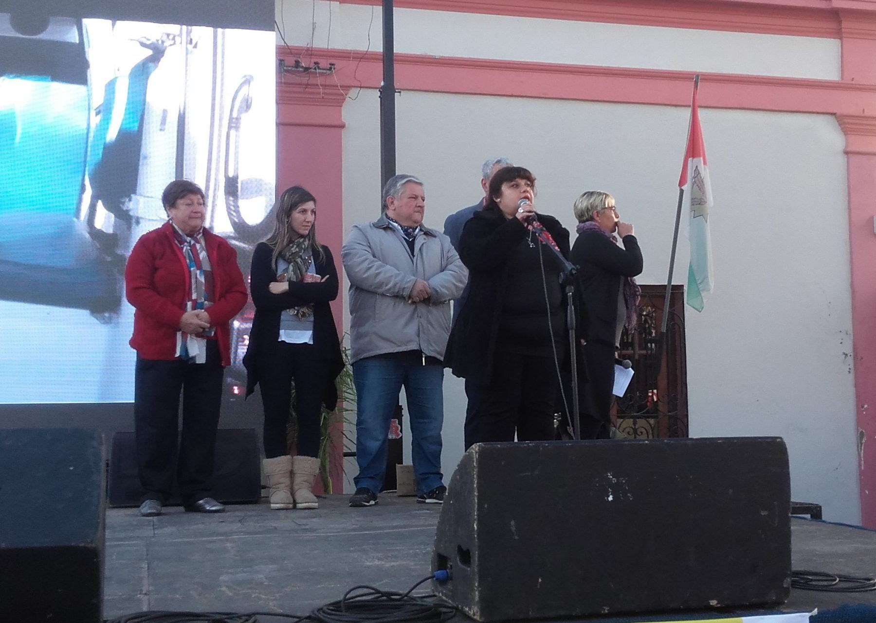 Timbues presentó su ambulancia y anunciaron que llegará una segunda unidad