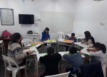 Crearon el taller para niños «jugarte» en San Genaro