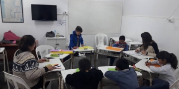 Crearon el taller para niños «jugarte» en San Genaro