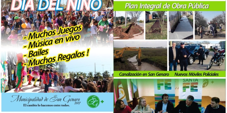 San Genaro: ya está disponible la nueva «Revista Municipal»