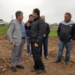 Garibay y Rasetto recorrieron las obras de canalización del Arroyo Totoras