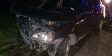 Doble accidente en Barrancas: dos heridos