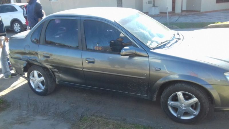 Dos autos colisionaron en una esquina de Totoras