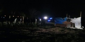 Tensión en Timbúes: familias usurparon terrenos y la policía intenta el desalojo