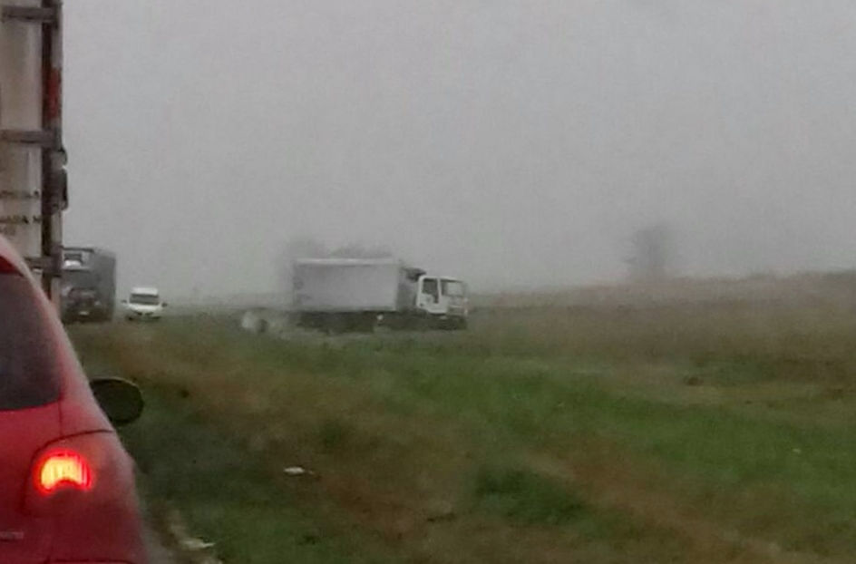 Dos camiones colisionaron durante la madrugada en Ruta 34