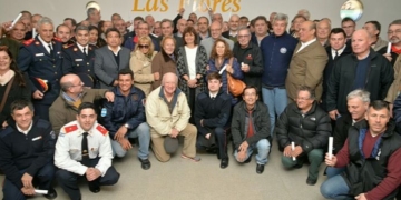 Bomberos de Oliveros y Totoras recibieron un millonario subsidio de Nación