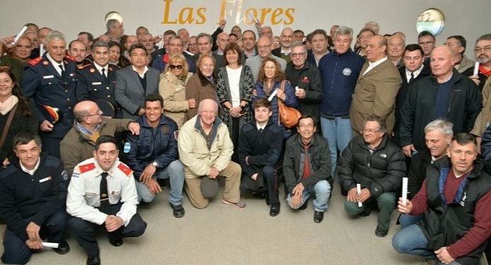 Bomberos de Oliveros y Totoras recibieron un millonario subsidio de Nación