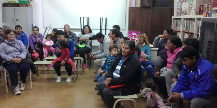 Larguía solicitó un lugar de recreación para los niños