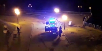 Tras una persecución, policias atraparon a dos ladrones en el rio Paraná