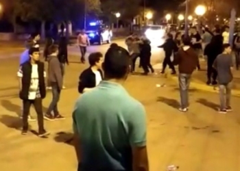 Otra noche de terror en San Genaro: jóvenes destrozaron un bar