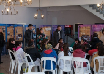 La muestra de Ana Frank sobre bullying llegó a Totoras