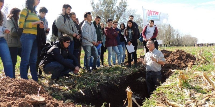Escuelas agrotécnicas santafesinas visitaron el INTA Oliveros