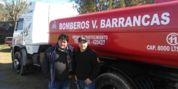 Bomberos Voluntarios de Barrancas sumaron una nueva unidad