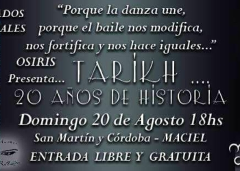 Osiris festejará sus 20 años de trayectoria