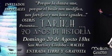 Osiris festejará sus 20 años de trayectoria