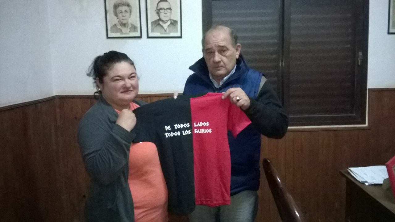 Atlético Casalegno recibió las casacas de Newell’s Old Boys